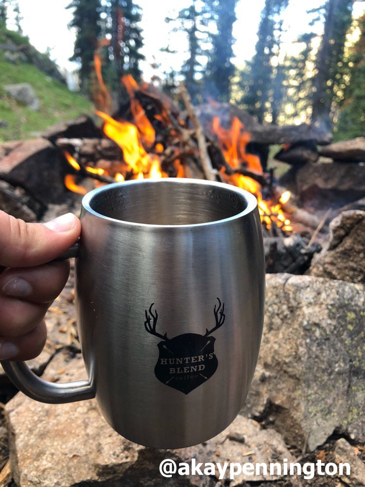 Stainless Steel Mug Hunter's Blend Coffee