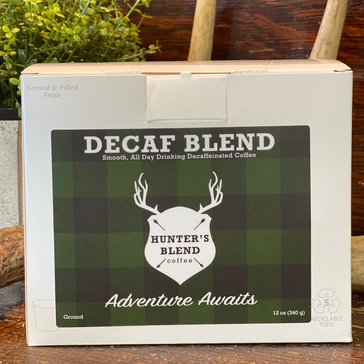 Decaf Blend Single Shots Hunter's Blend Coffee